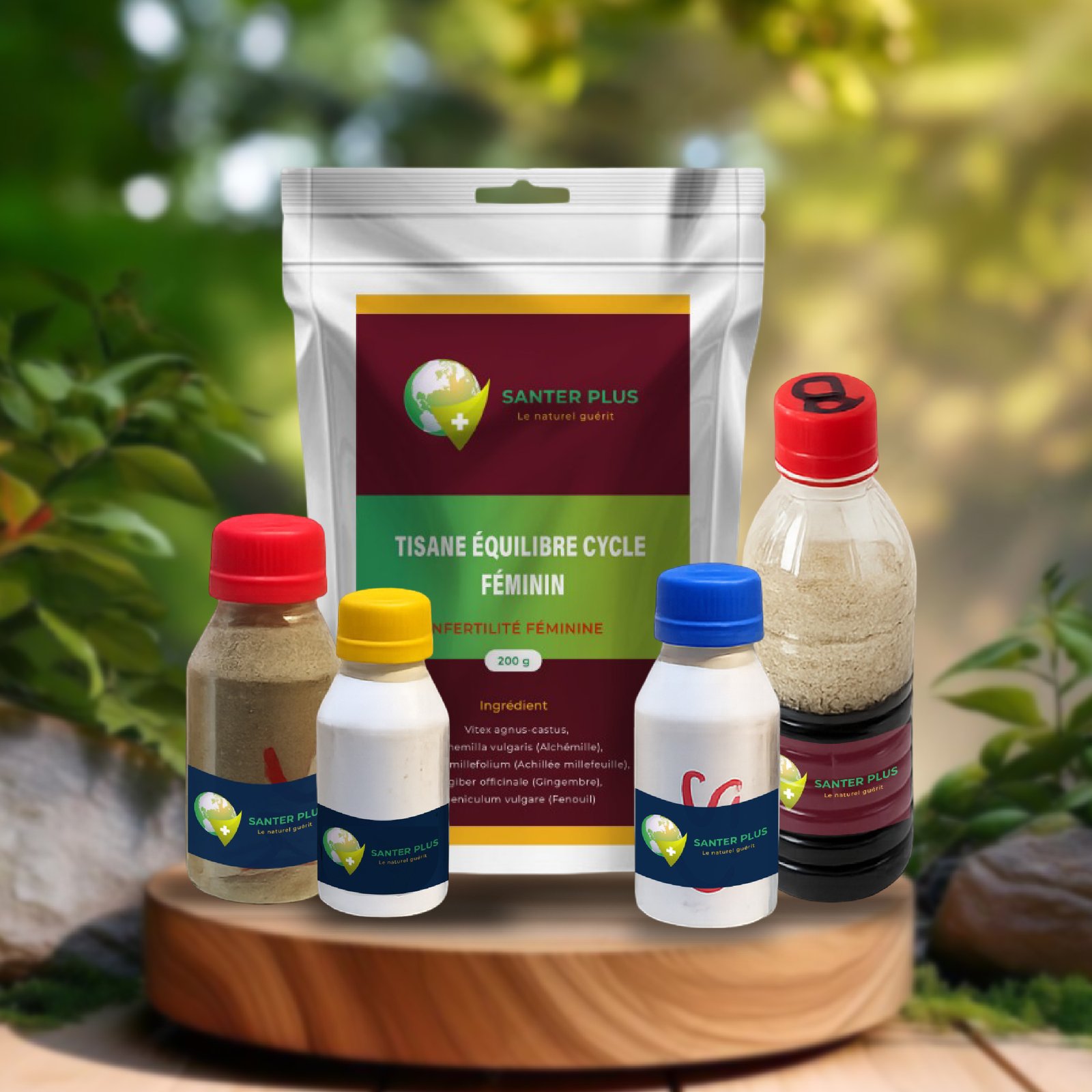 TISANE ÉQUILIBRE CYCLE FÉMININ